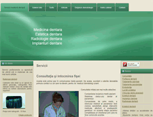 Tablet Screenshot of dentist-constanta.com