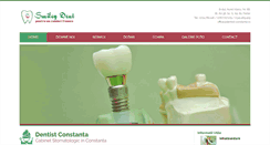 Desktop Screenshot of dentist-constanta.ro